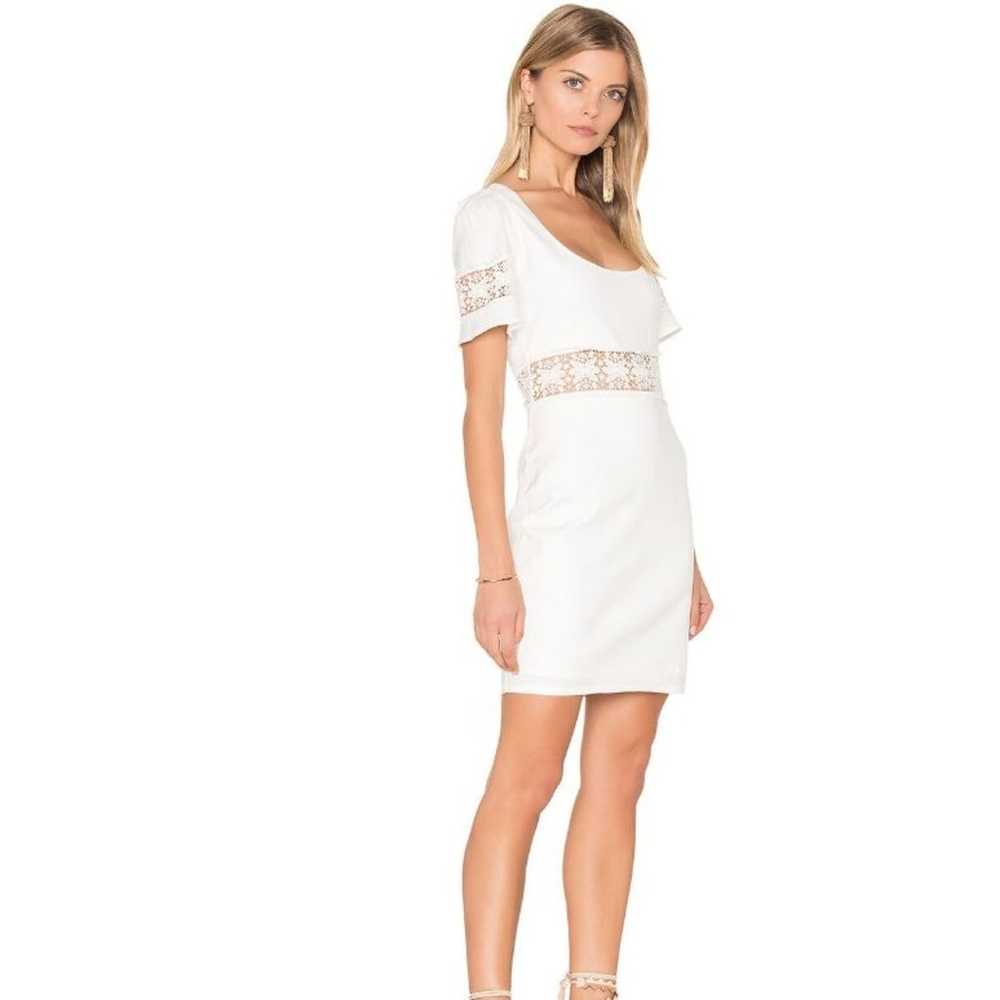 Revolve Stone Cold Fox Dress Women 2 Medium White… - image 2