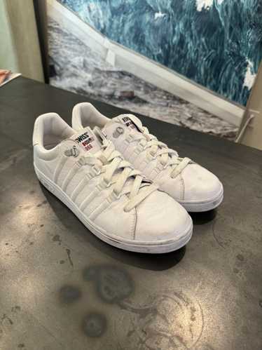 K Swiss K-Swiss Leather White Sneakers