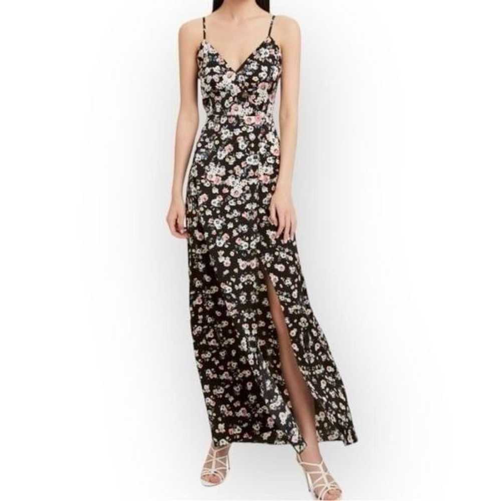 Intermix Raissa Silk Floral Print Maxi with Thigh… - image 1