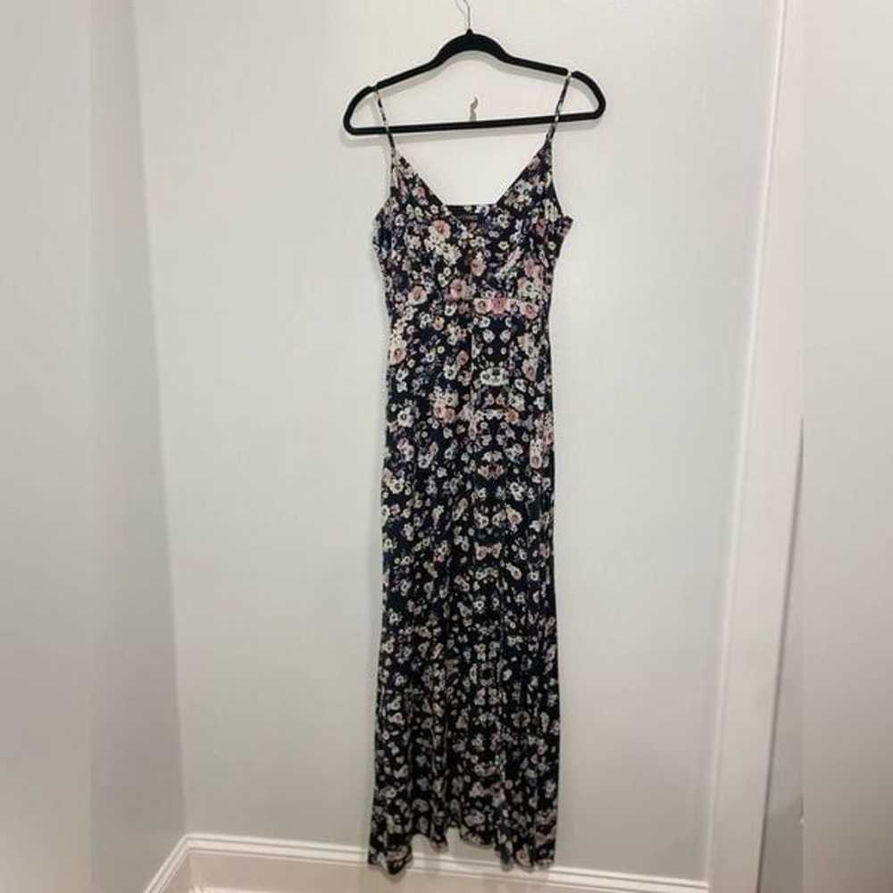 Intermix Raissa Silk Floral Print Maxi with Thigh… - image 5