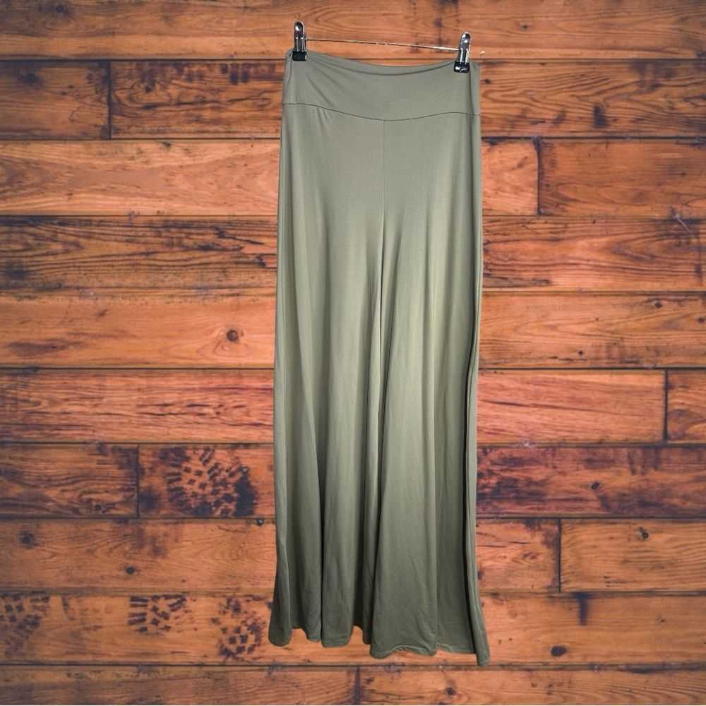 Brand L&B Lucky & Blessed Tan Wide Leg Pants Small - image 1