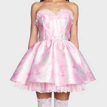 Sugar Thrillz forever fancy corset dress size larg