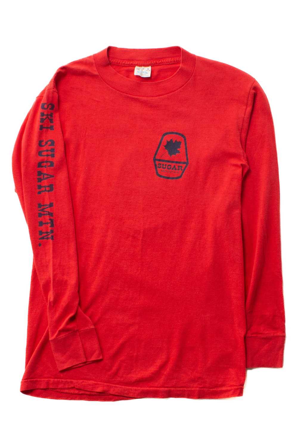 Vintage Ski Sugar Mountain Long Sleeve T-Shirt (1… - image 1