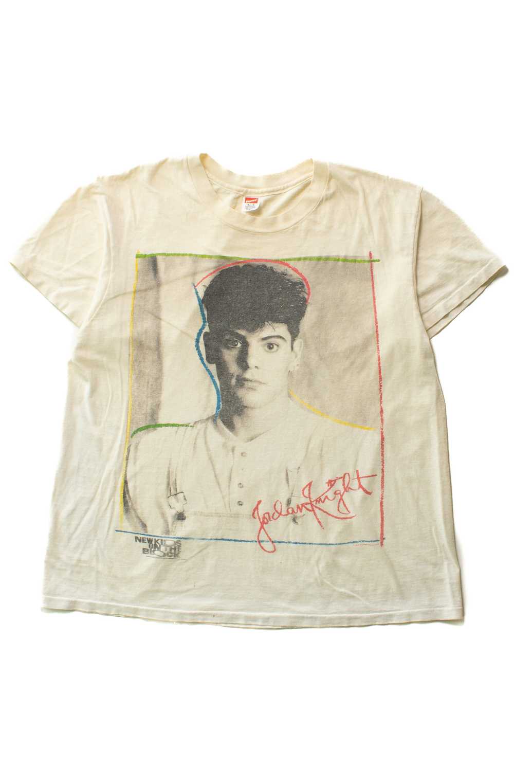 Vintage NKOTB Jordan Knight T-Shirt (1989) - image 1