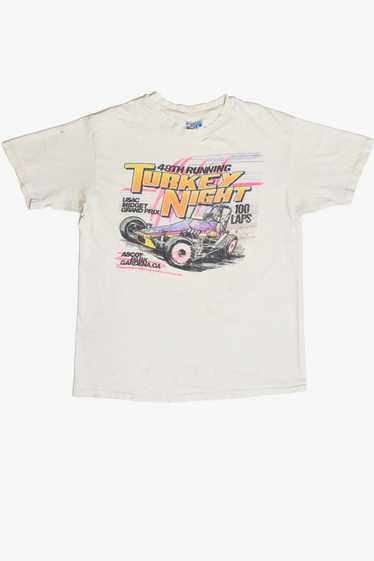 Vintage Thrashed Turkey Night Midget Grand Prix T-