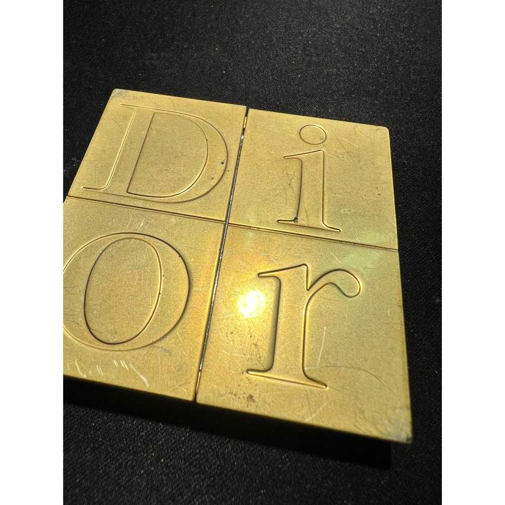 Dior Vintage Christian Dior Gold Vintage Sliding … - image 5
