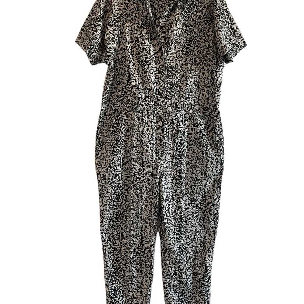 Pistola White Noise Jumpsuit In Black And White S… - image 2