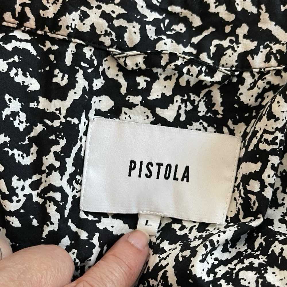 Pistola White Noise Jumpsuit In Black And White S… - image 5