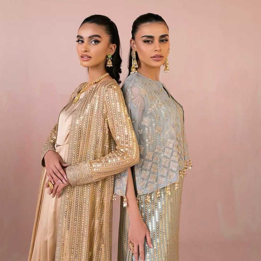 Pakistani designer Vanya maxi style dress - image 2