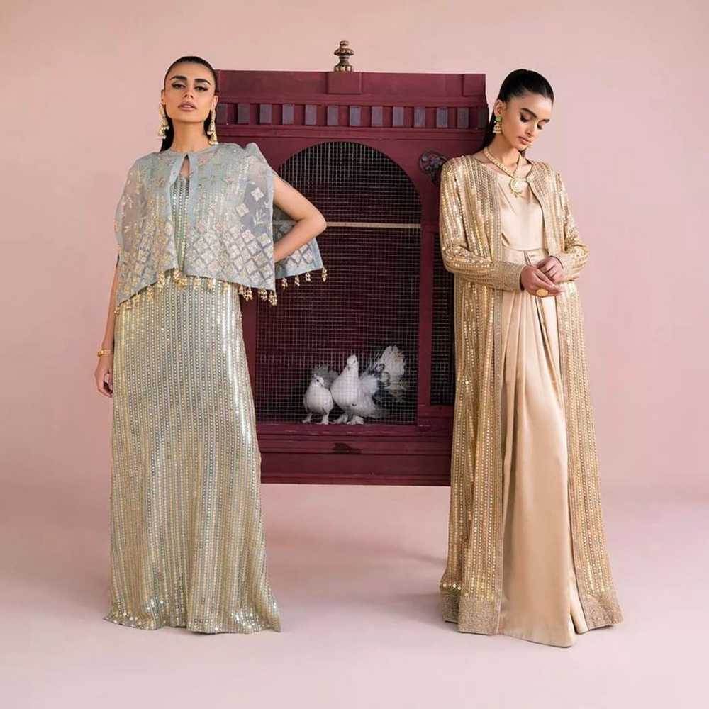 Pakistani designer Vanya maxi style dress - image 3