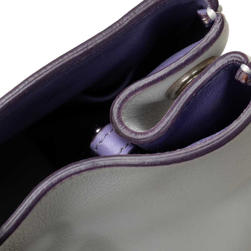Product Details Grey Leather Large Diorissimo Sat… - image 12
