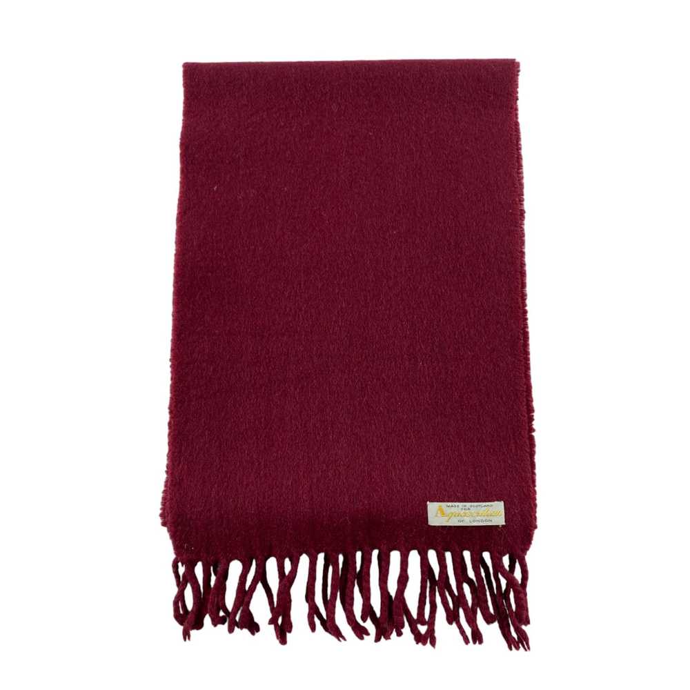 Aquascutum × Vintage Aquascutum Scarf / Muffler /… - image 2