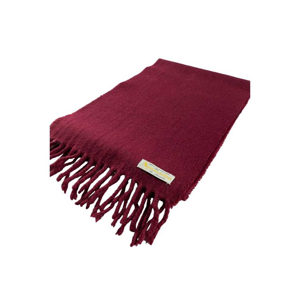 Aquascutum × Vintage Aquascutum Scarf / Muffler /… - image 3