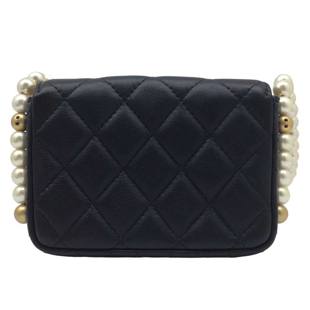 Chanel Chanel Matelasse Pearl Shoulder Wallet Cha… - image 2