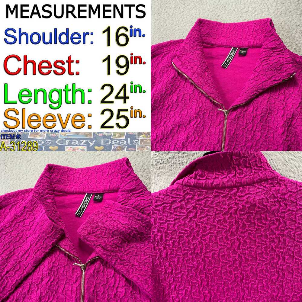 Vintage SNO SKINS Sweater Womens Large Top Purple - image 4