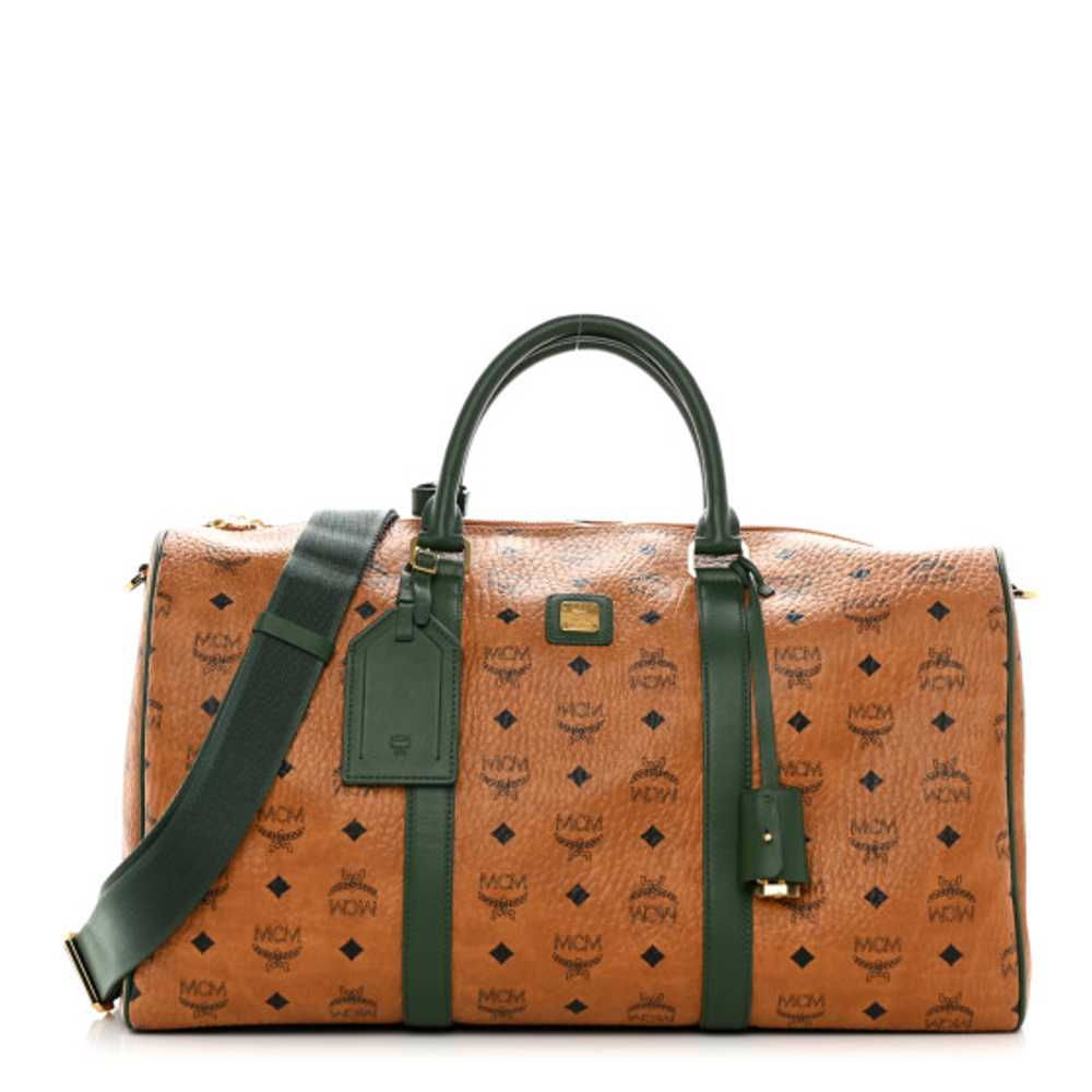 MCM Visetos Medium Traveler Weekender Duffle Bag … - image 1