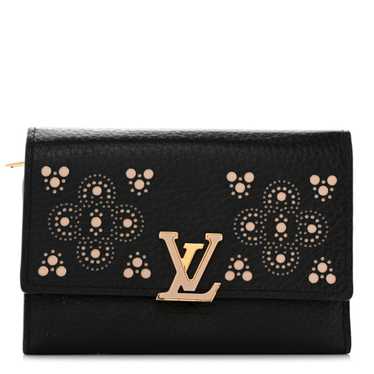 LOUIS VUITTON Taurillon Perforated Capucines Comp… - image 1