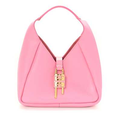 GIVENCHY Grained Calfskin Mini G-Lock Hobo Pink - image 1