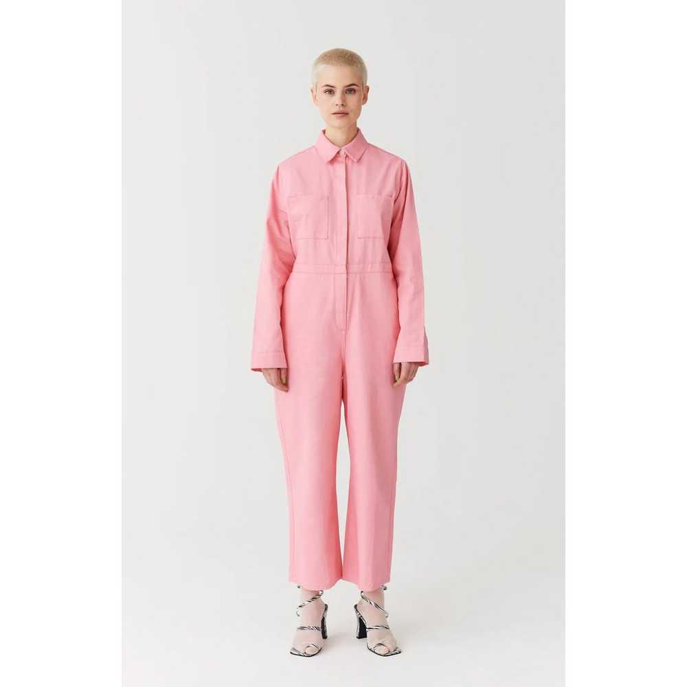 Lazy Oaf Esther Pink Bunny Coveralls Work Suit Si… - image 2