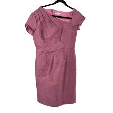 Kay Unger dress Caitlyn midi pink size 12 - image 1