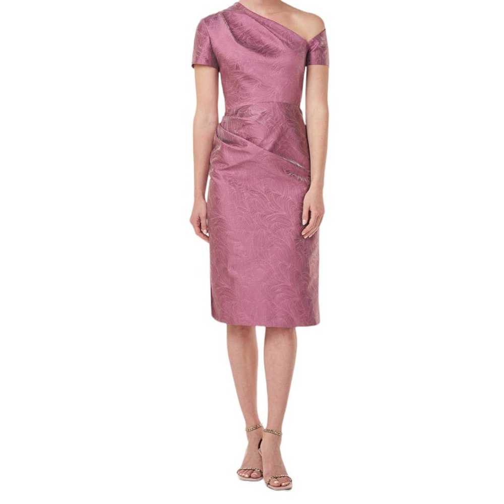 Kay Unger dress Caitlyn midi pink size 12 - image 5