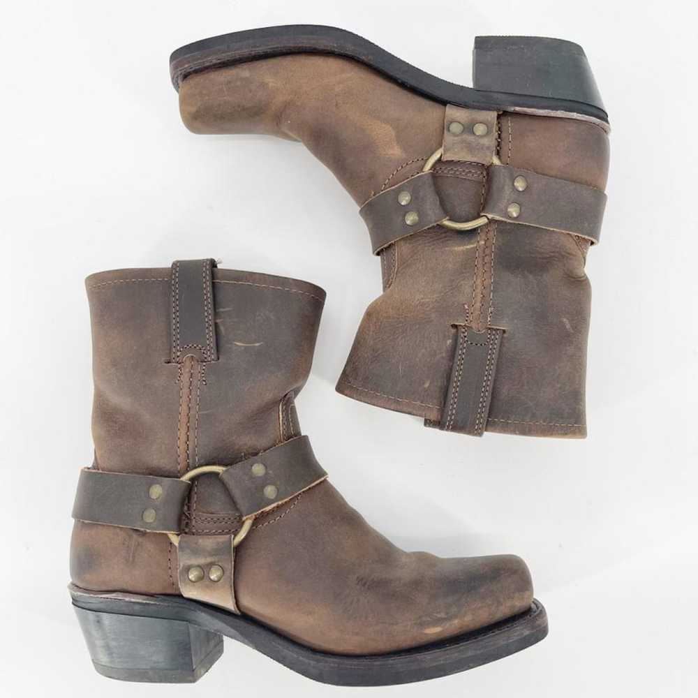 Frye Leather biker boots - image 3