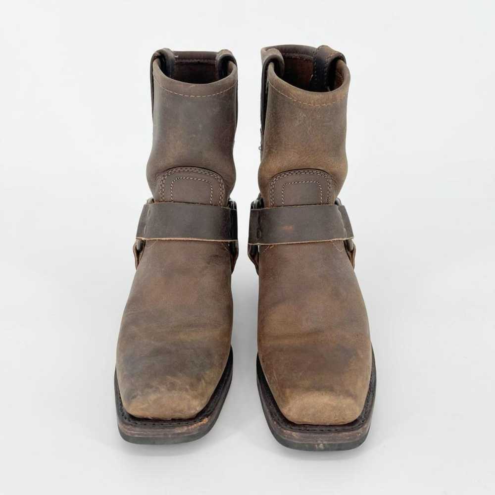 Frye Leather biker boots - image 5