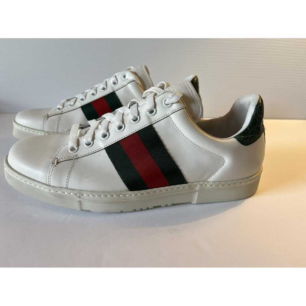 Gucci Leather lace ups - image 4