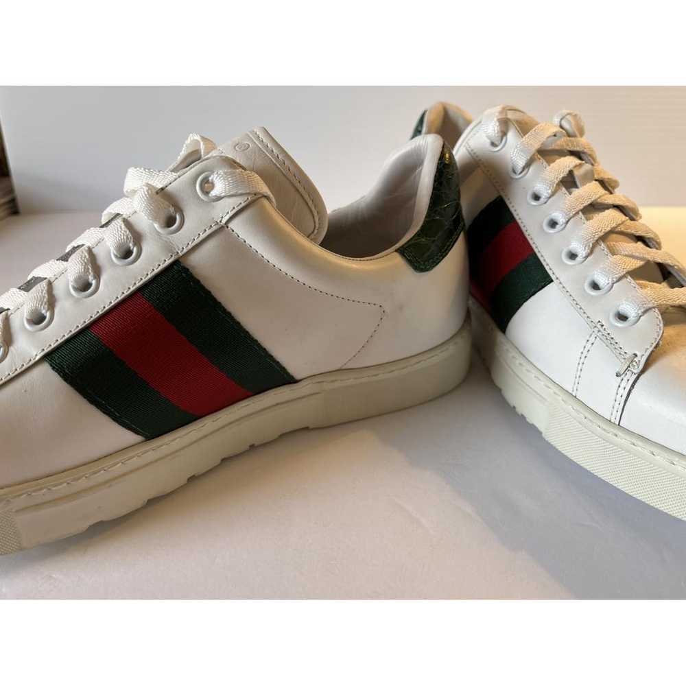 Gucci Leather lace ups - image 5