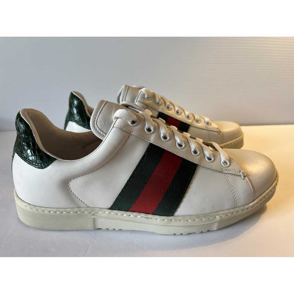 Gucci Leather lace ups - image 6