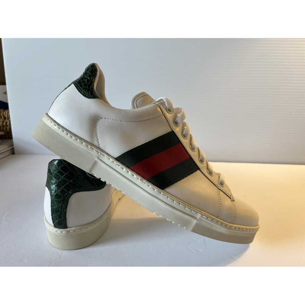 Gucci Leather lace ups - image 7