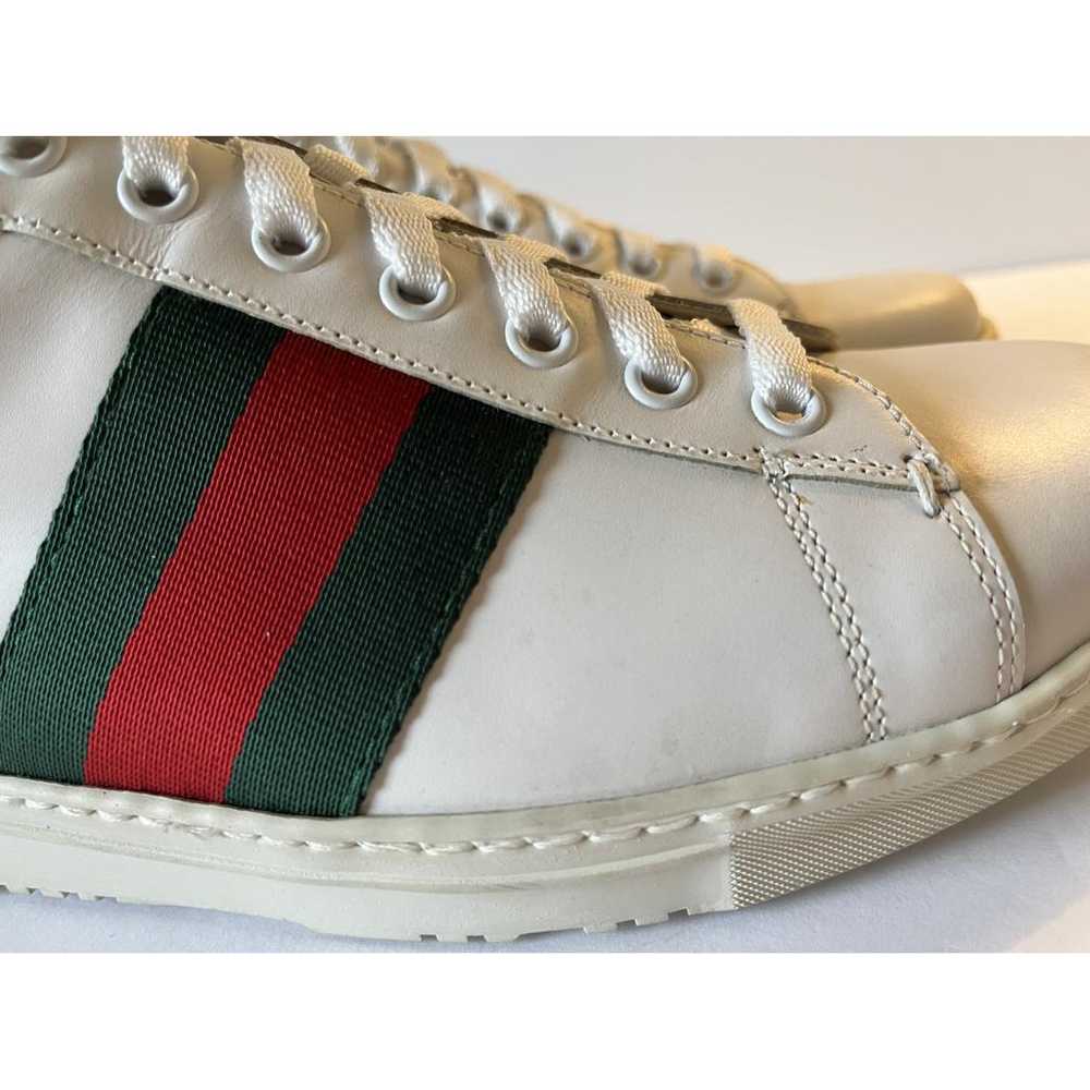 Gucci Leather lace ups - image 8