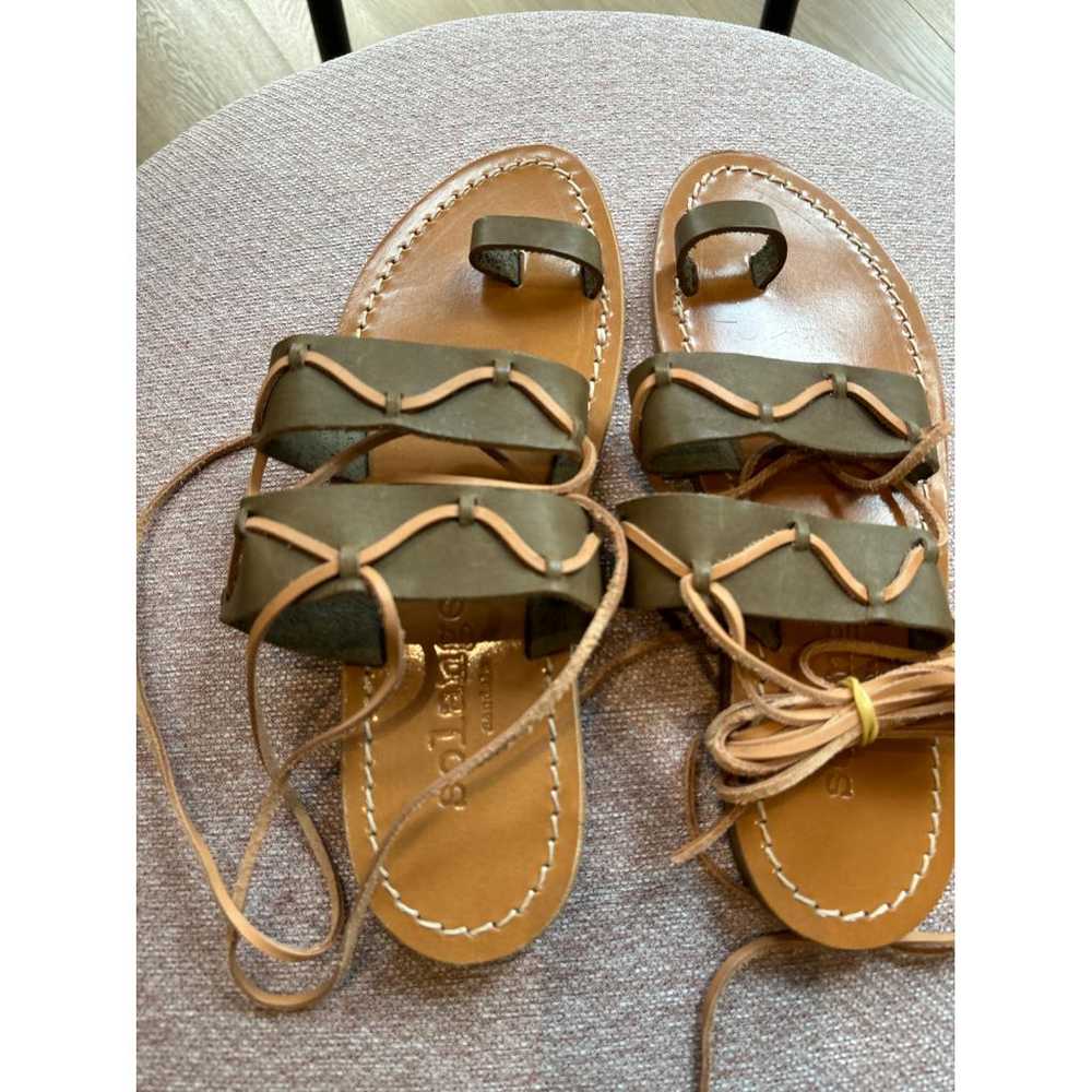 Solange Azagury-Partridge Leather sandal - image 6