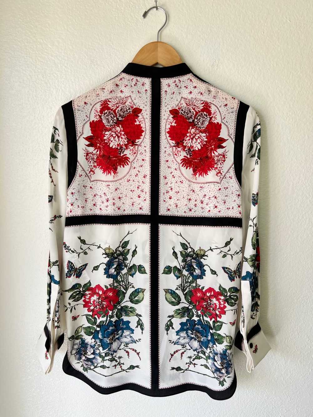 Alexander McQueen Silk Floral Blouse (S) | Used,… - image 2