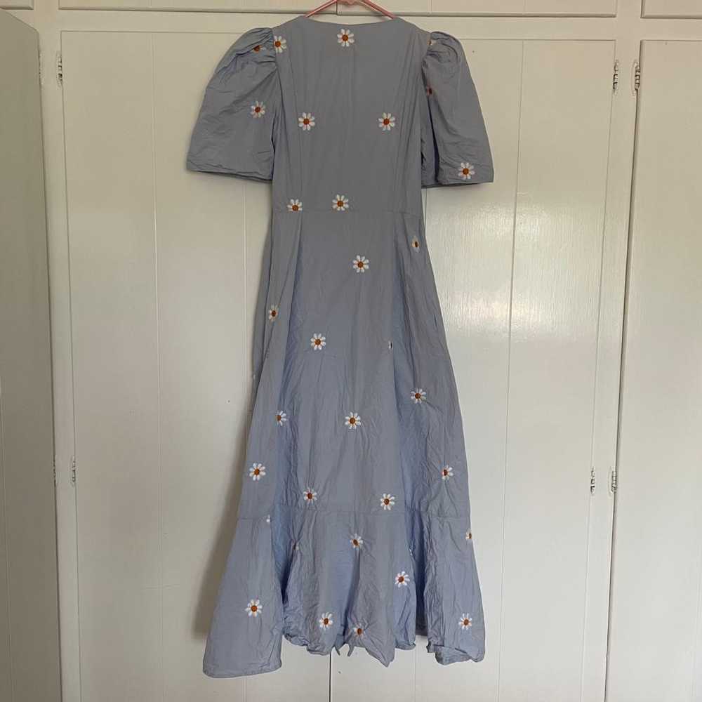 Mr. Larkin Embroidered daisy dress (S) | Used,… - image 5