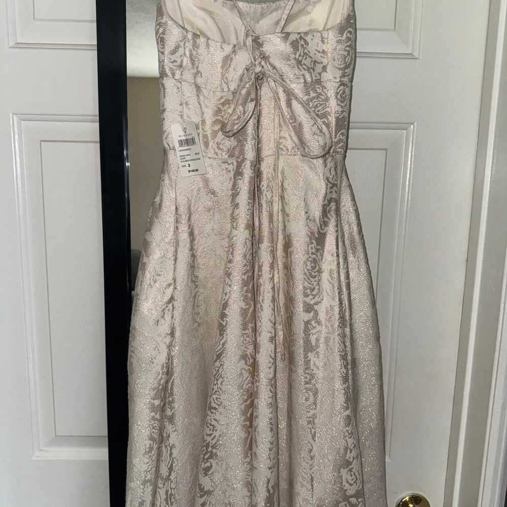 Adalyn Brocade High Slit Dress - image 6