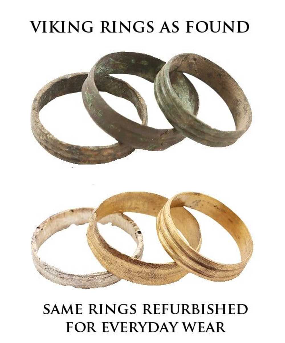 VIKING BEARD OR HAIR RING 866-1067 AD - image 3