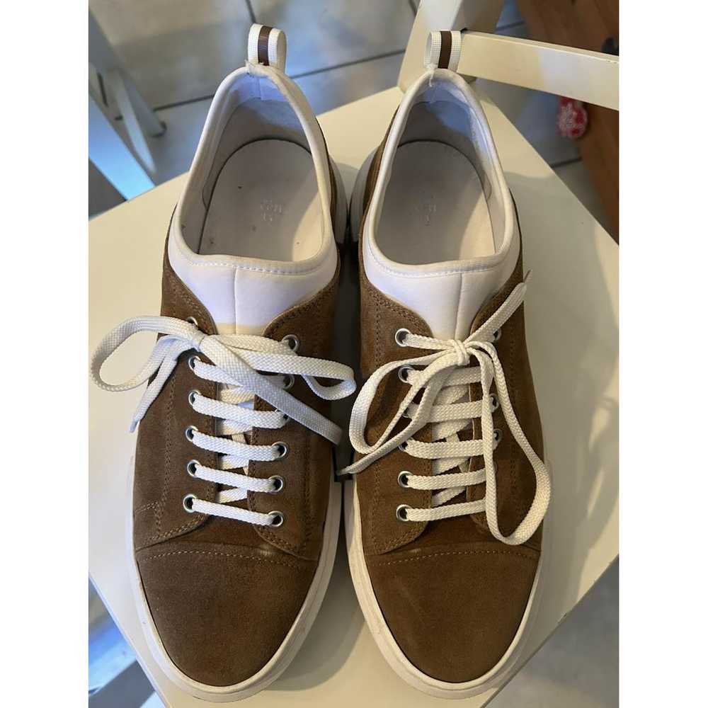 eleventy Leather low trainers - image 2