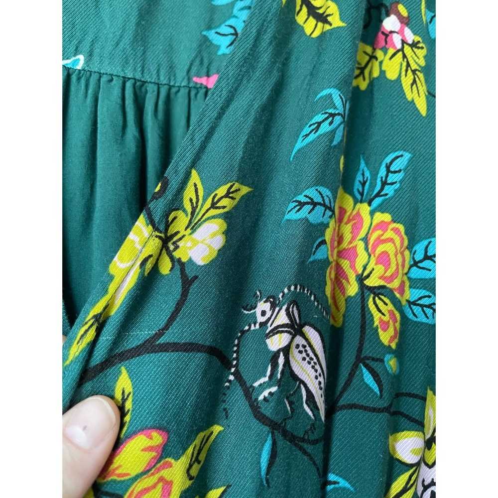 ANTHROPOLOGIE Maeve Buttonfront Shirt Dress Flora… - image 4