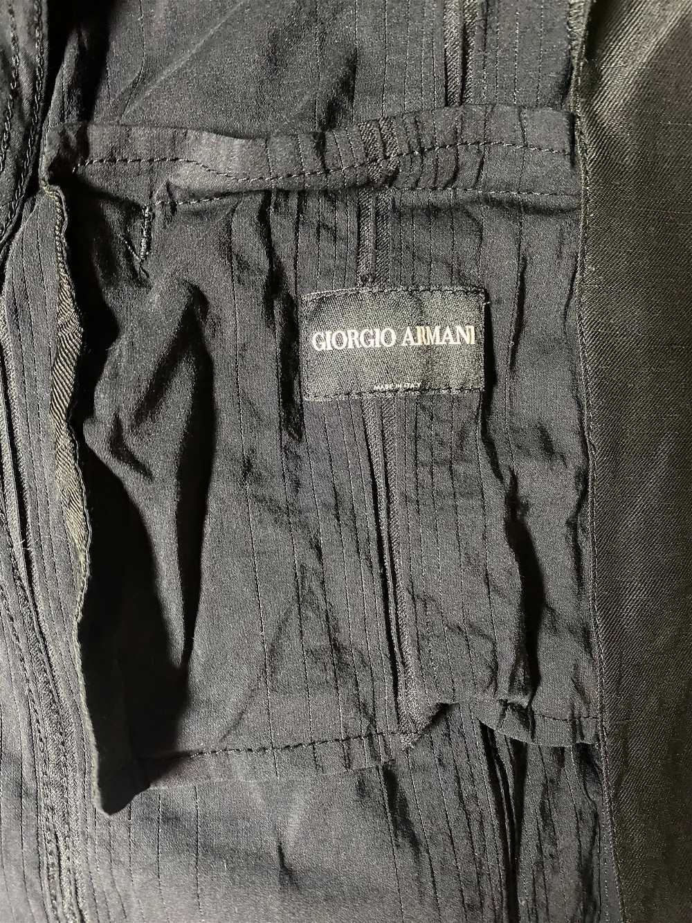 Giorgio Armani Navy and Black Top Jacket - image 6