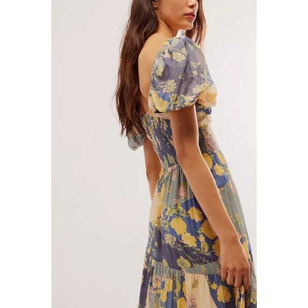 Free People Sundrenched Short-Sleeve Maxi Dress S… - image 3