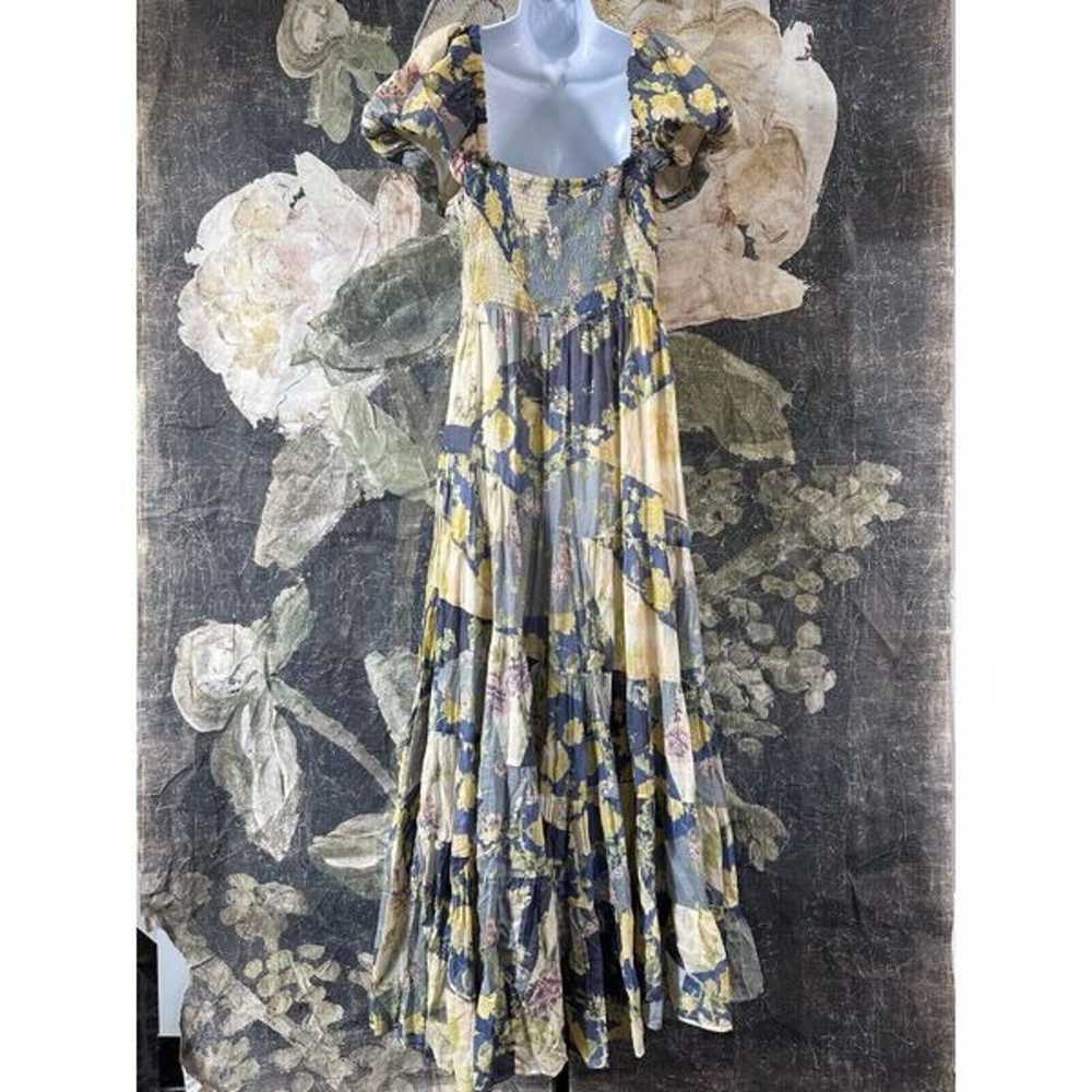 Free People Sundrenched Short-Sleeve Maxi Dress S… - image 9