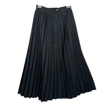 Vintage Ralph Lauren Pleated A-Line Maxi Skirt - image 1
