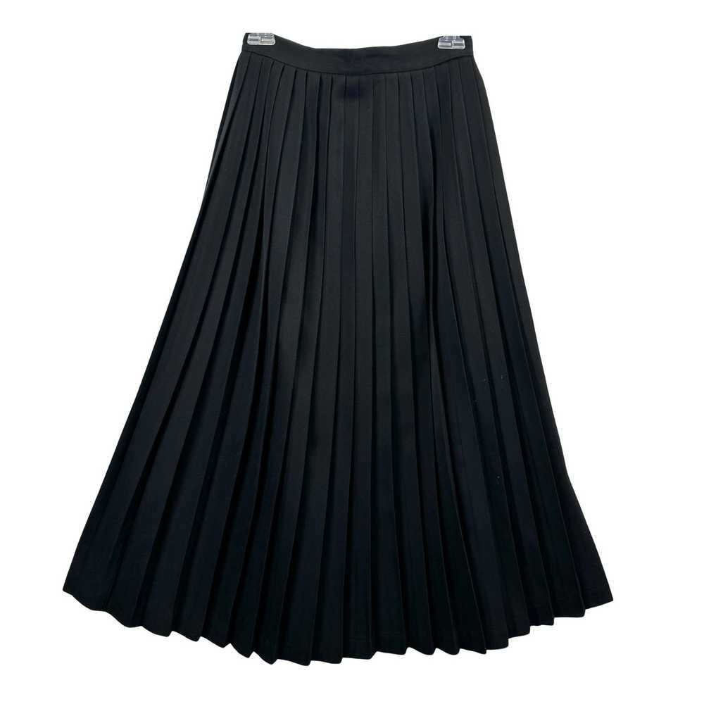 Vintage Ralph Lauren Pleated A-Line Maxi Skirt - image 2