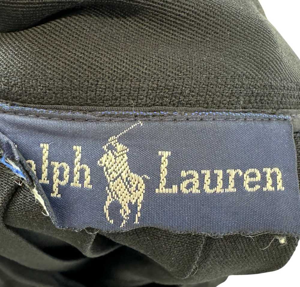 Vintage Ralph Lauren Pleated A-Line Maxi Skirt - image 3