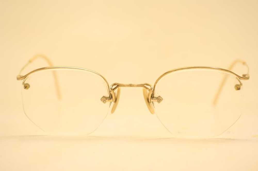 Antique Eyeglasses AO Rimway Fulvue 1/10 12k Gold… - image 1