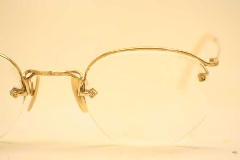 Antique Eyeglasses AO Rimway Fulvue 1/10 12k Gold… - image 3