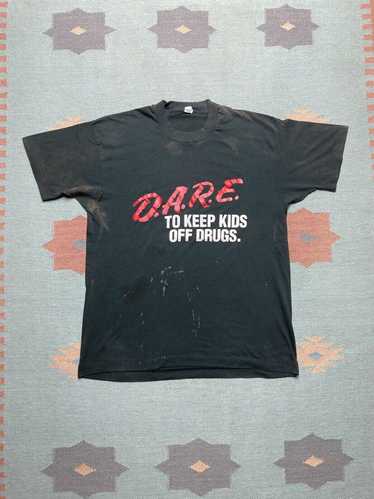 D.A.R.E × Screen Stars × Vintage VTG 80s DARE t s… - image 1