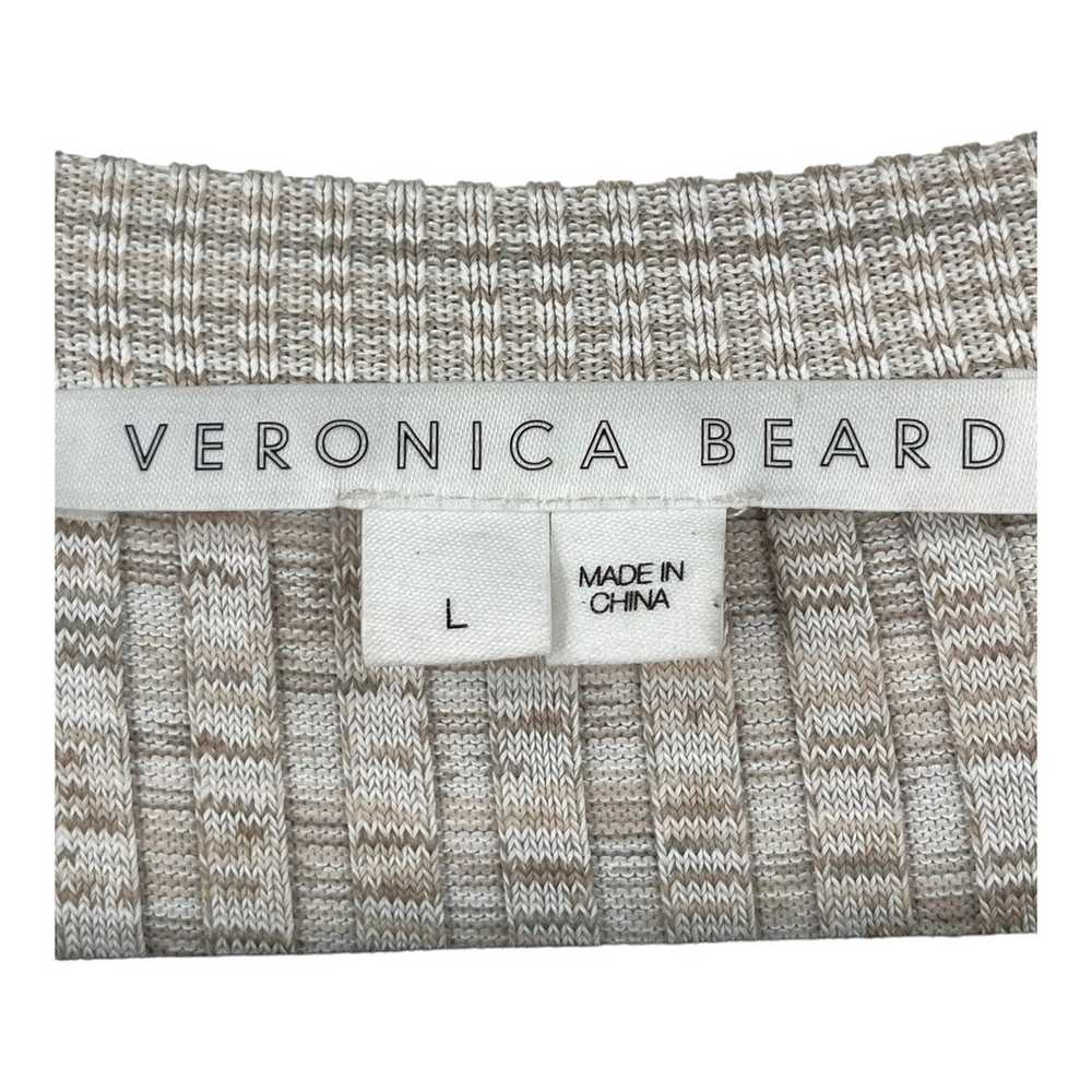 Veronica Beard dress Richie space dyed rib knit m… - image 3
