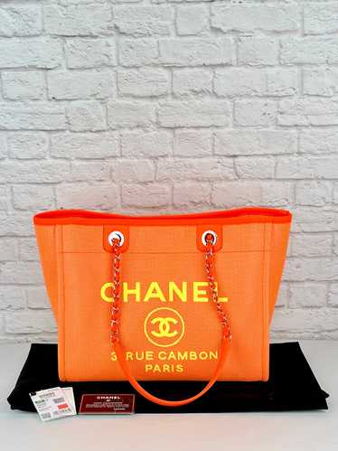 Chanel 21 S Large Shopping Tote 30CM, Neon Orange,